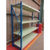 RAK BESI GUDANG MEDIUM DUTY SUSUN SERBAGUNA TIPE RR-500 – KAPASITAS 500 kg/LEVEL SHELVING ATAU 2 TON / UNIT | UKURAN PxL (200x60 CM) x Tinggi (200, 250, 300 CM) | RAJA RAK INDONESIA | KIRIM KE SELURUH INDONESIA