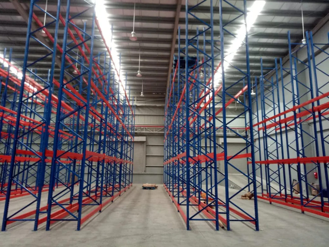RAK BESI GUDANG UKURAN BESAR BEBAN 2 TON / LEVEL TIPE RR-2000 | RAK GUDANG HEAVY DUTY PALLET RACKING | RAK WAREHOUSE INDUSTRI SKALA BESAR |RAKBESIGUDANG.ID