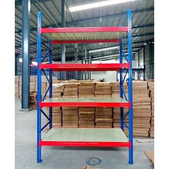 RAK BESI GUDANG UKURAN BESAR KEKUATAN 1 TON TIPE RR-1000 | RAKBESIGUDANG.ID | JUAL KE SELURUH INDONESIA