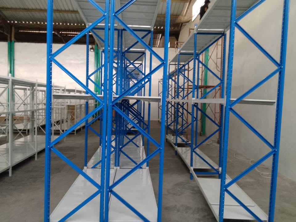 RAK GUDANG LIGHT DUTY TIPE RR-250, KEKUATAN 250 KG/LAYER x 4 SUSUN SHELVING