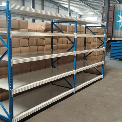 RAK LIGHT DUTY WAREHOUSE RACKING TIPE RR-63 UKURAN 200×80×200 CM KAPASITAS 250 KG/LEVEL | RAJA RAK GUDANG - RAKBESIGUDANG.ID